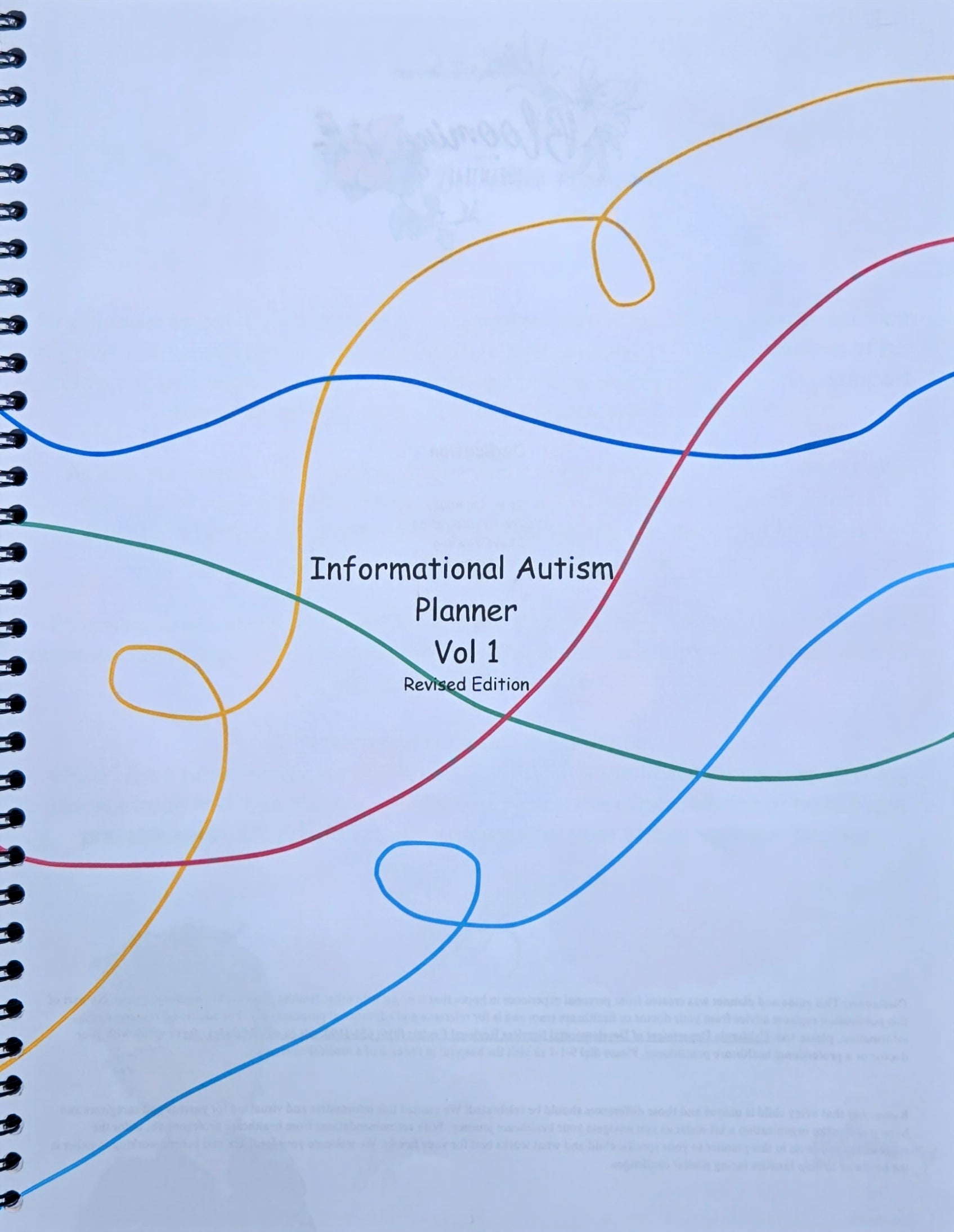 Informational Autism Planner BLOOMING WITH POTENTIAL
