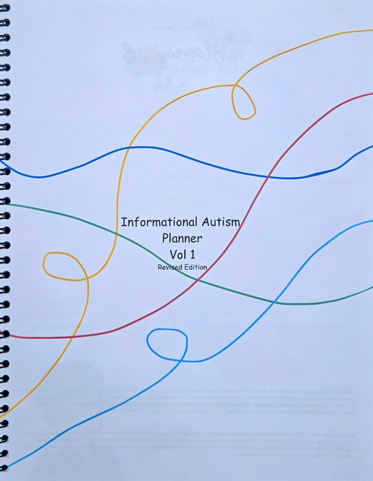 Informational Autism Planner BLOOMING WITH POTENTIAL
